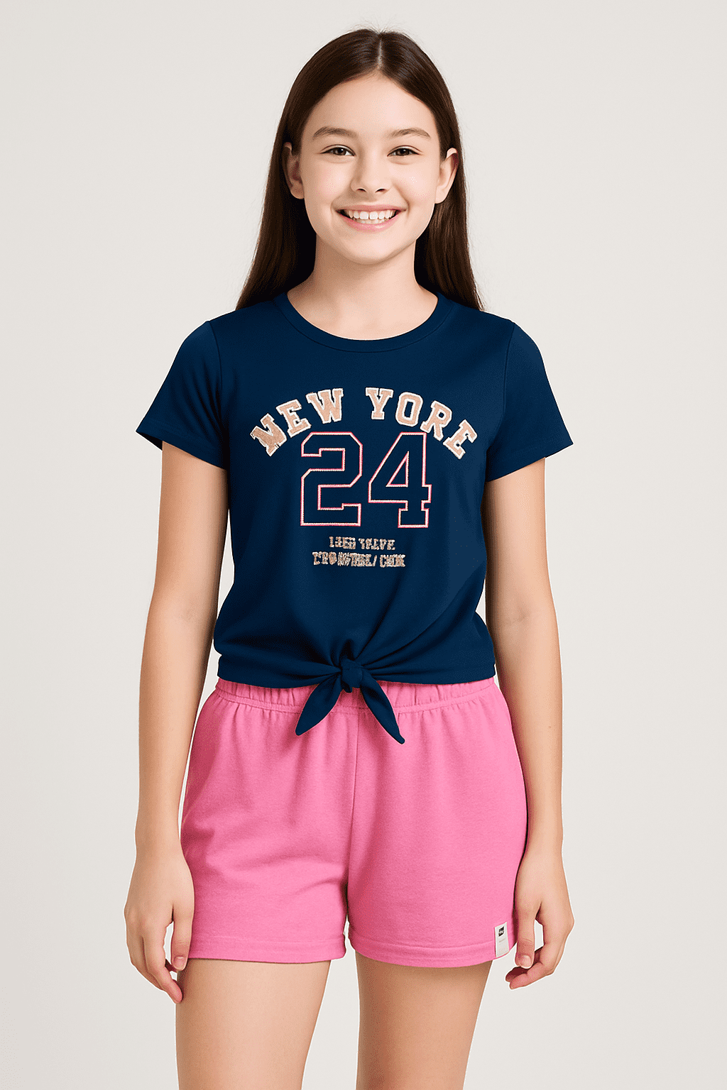 Conjunto Brandili Blusa e Short Moletinho