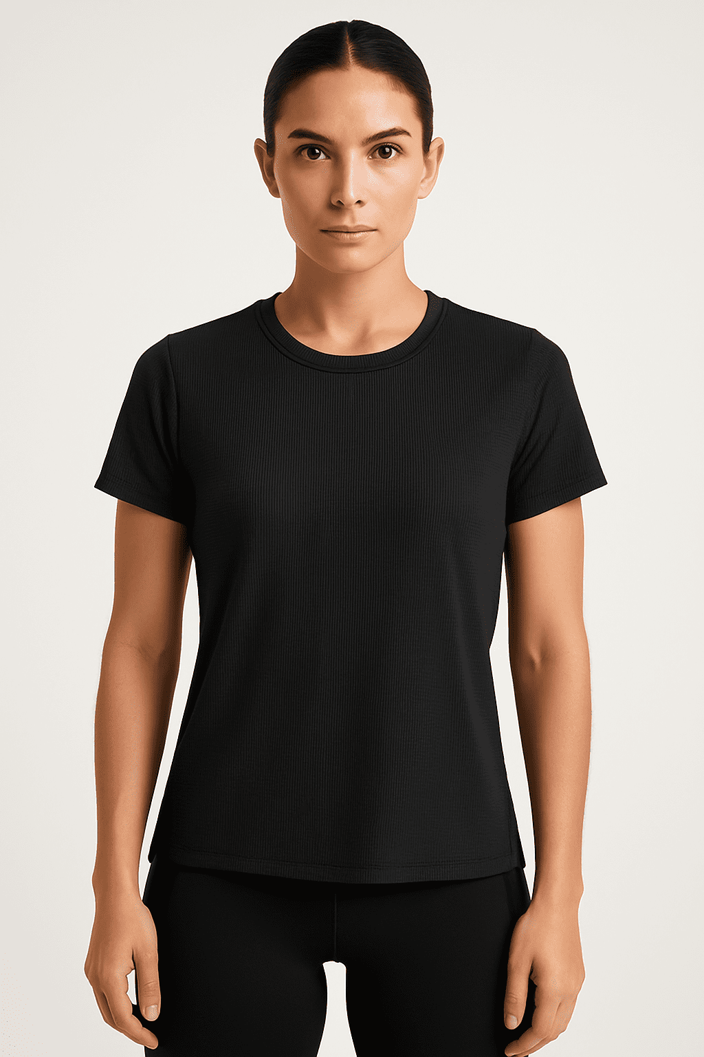 Camiseta JD Fitness Tapa Bumbum Preto