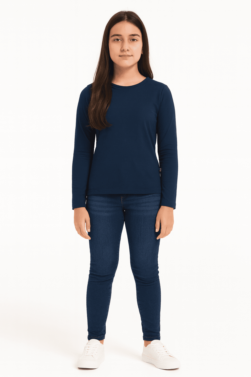 Blusa Cotton Brandili Azul Escuro