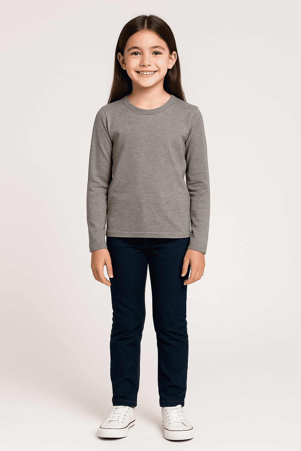 Blusa Cotton Brandili Cinza