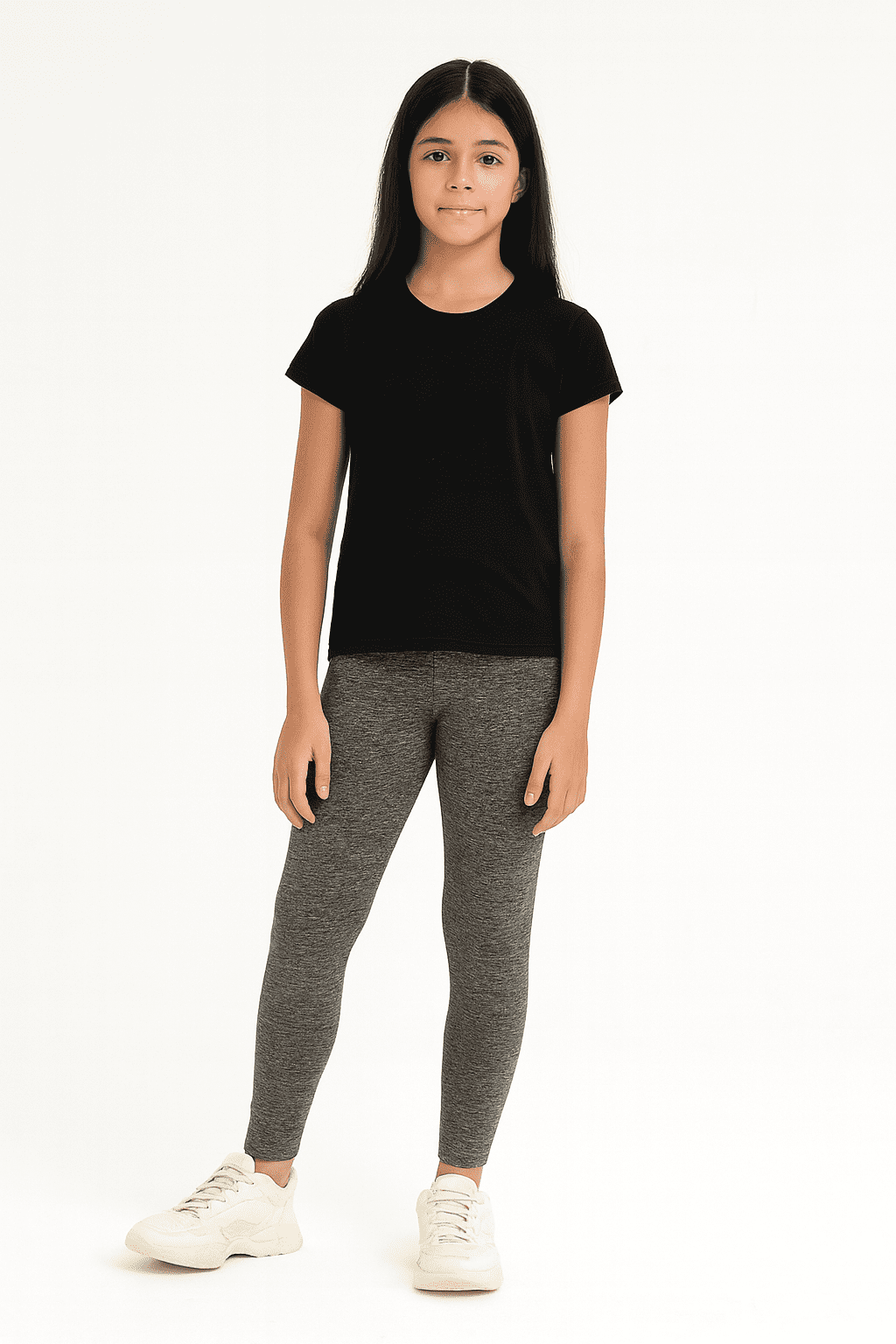 Calça Legging Cotton Cinza
