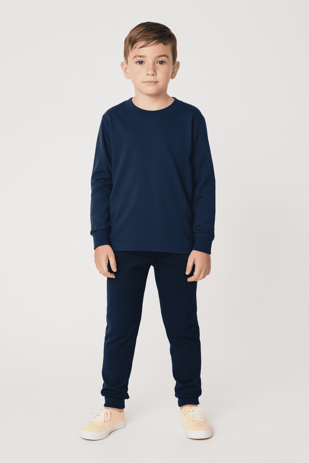 Camiseta Meia Malha Azul