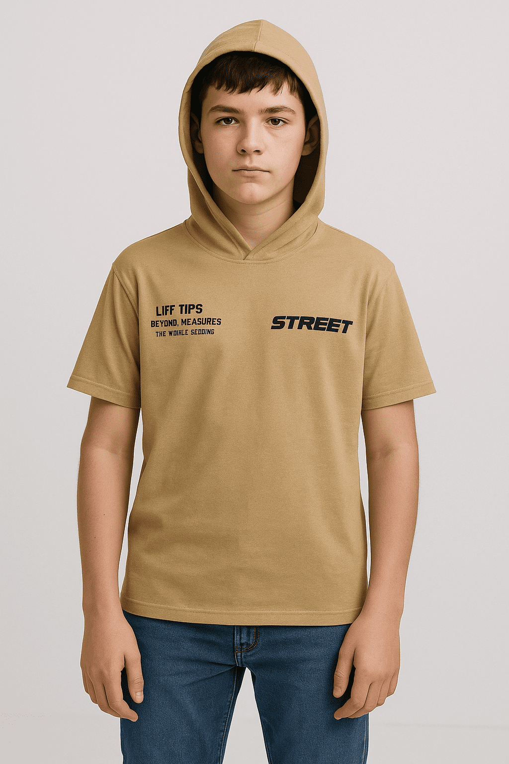 Camiseta Brandili Oversized Marrom