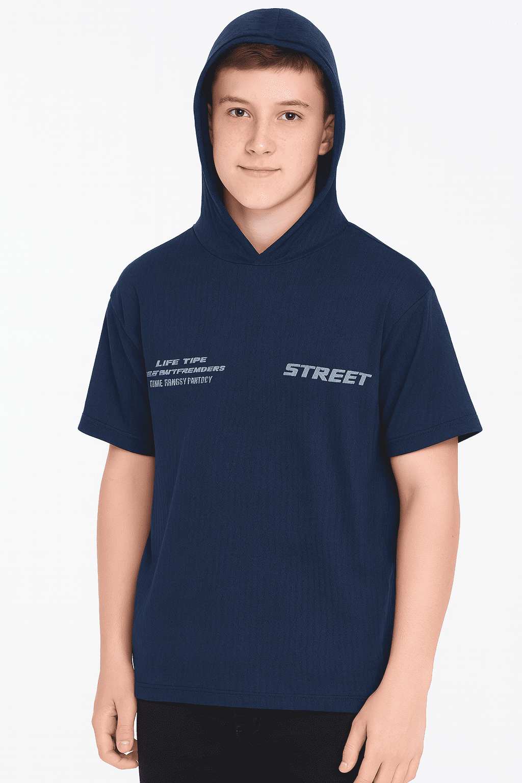 Camiseta Brandili Oversized Azul