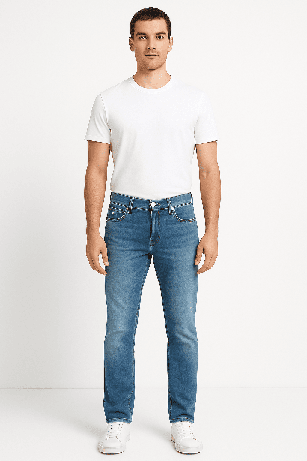 Calça Jeans Calvin Klein Azul Claro