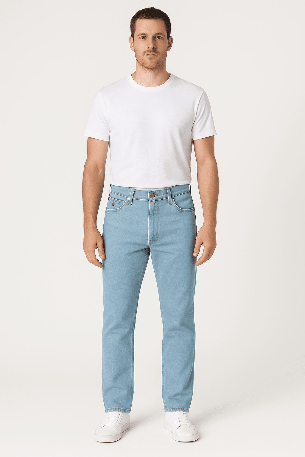 Calça Jeans Wrangler Azul Claro