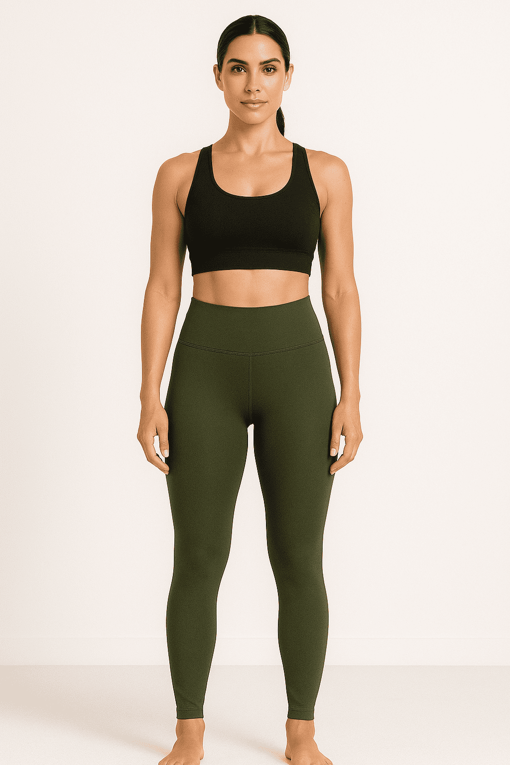 Calça Legging Fitness JD Fitness Verde