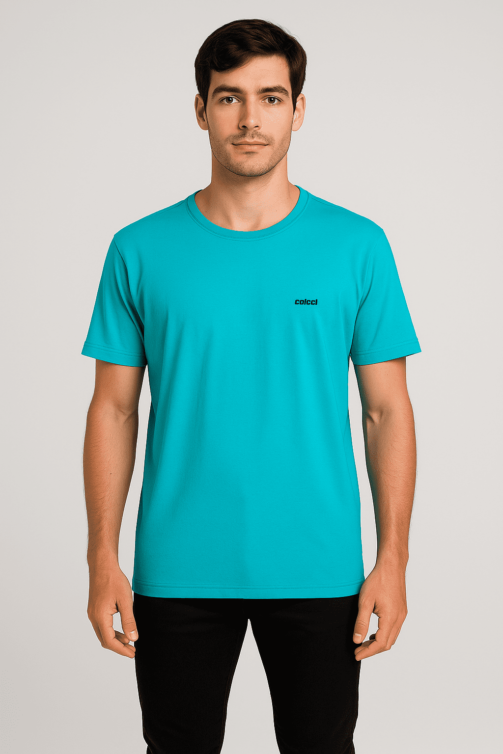 Camiseta Gola Lisa Colcci Azul