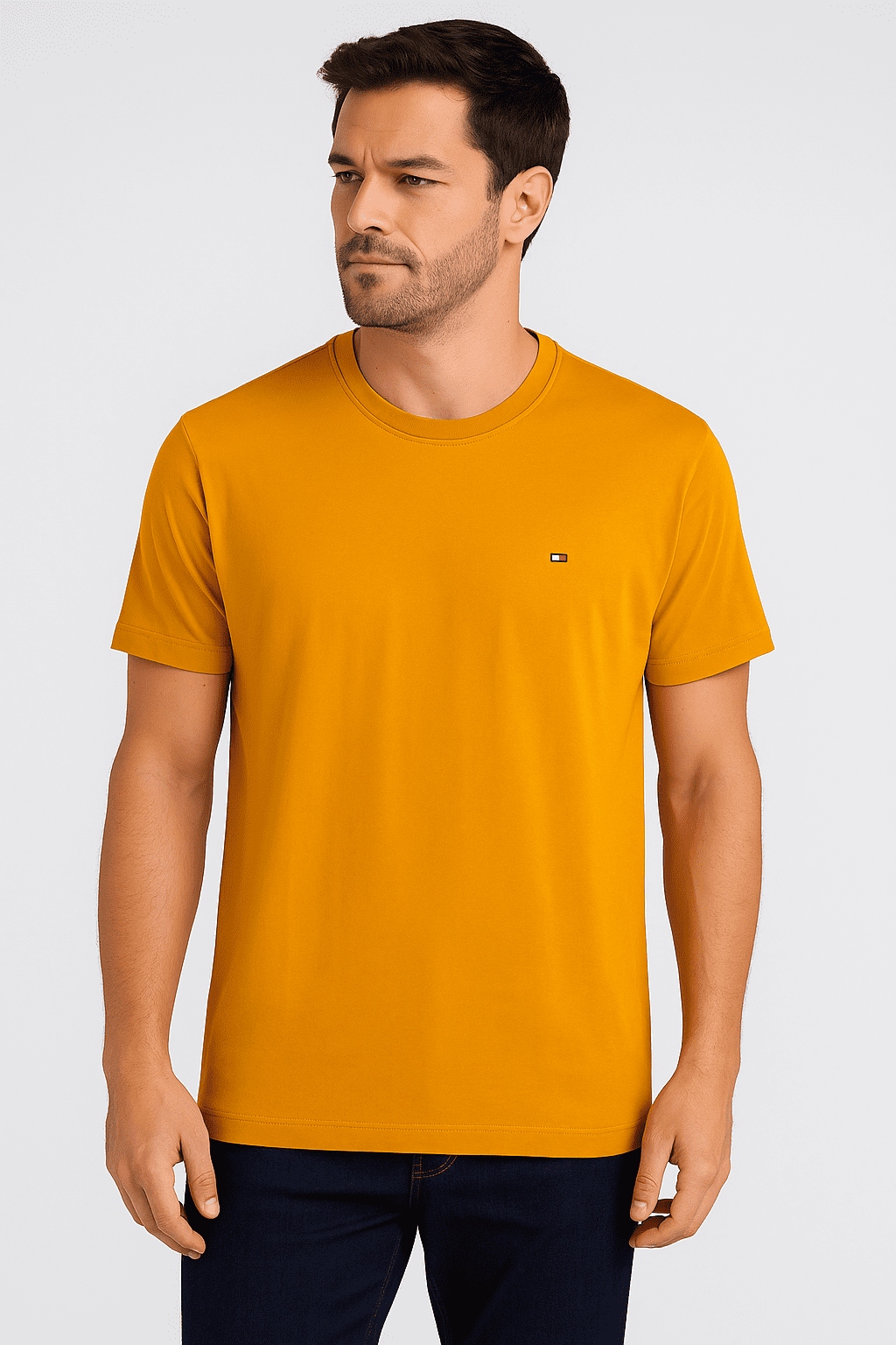 Camiseta Tommy Hilfiger Amarela