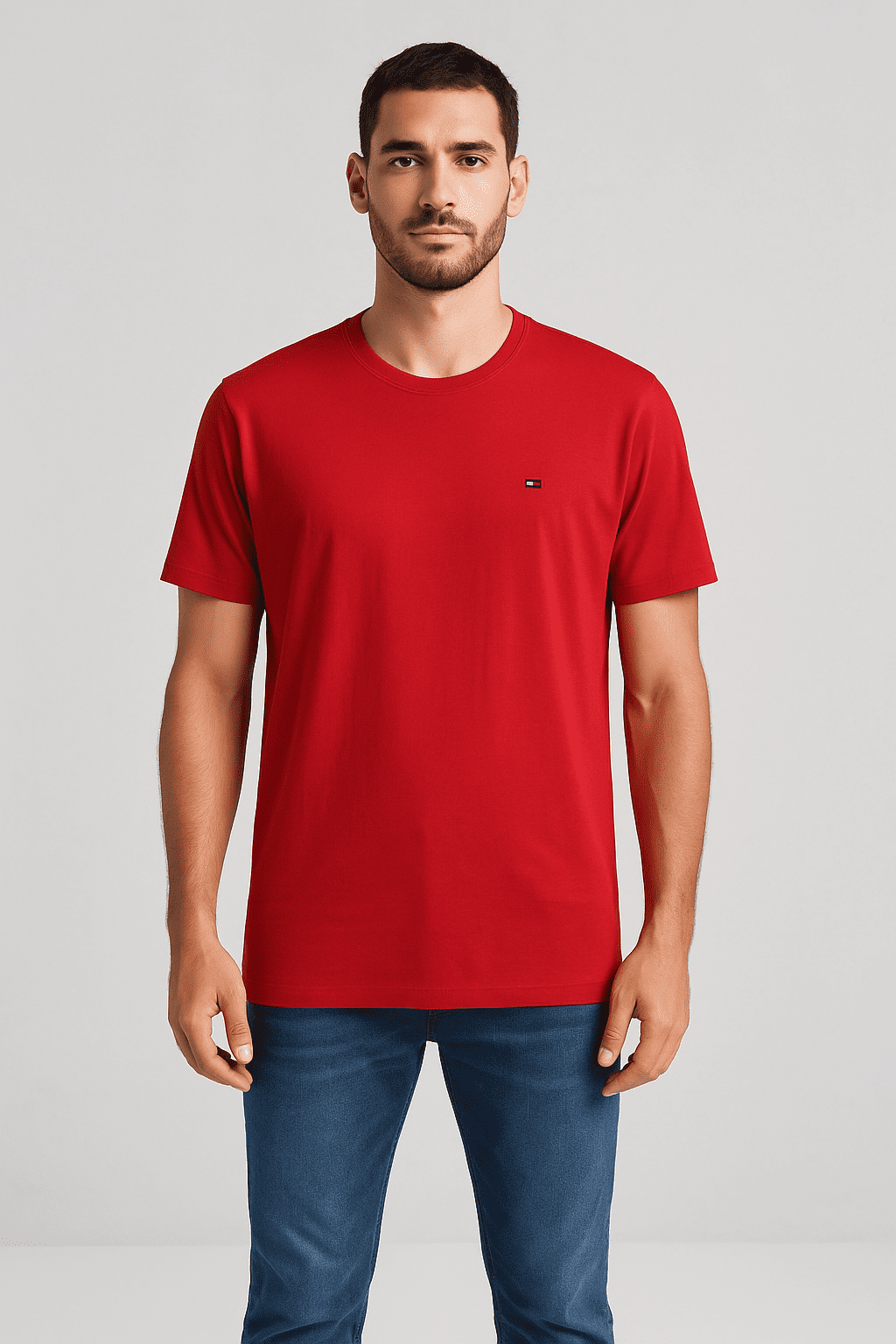 Camiseta Tommy Hilfiger Vermelho