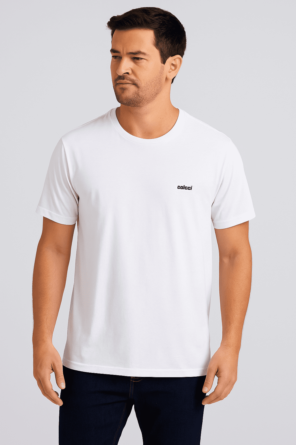 Camiseta Gola Lisa Colcci Branca