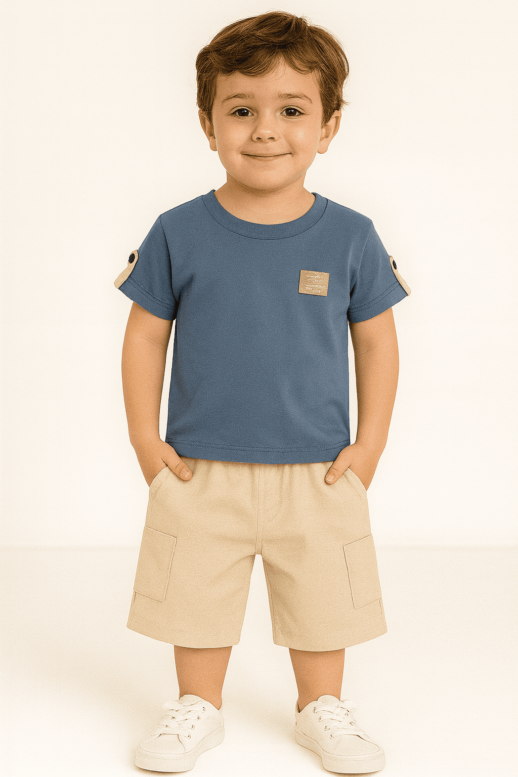 Conjunto Brandili Mundi Camiseta e Short