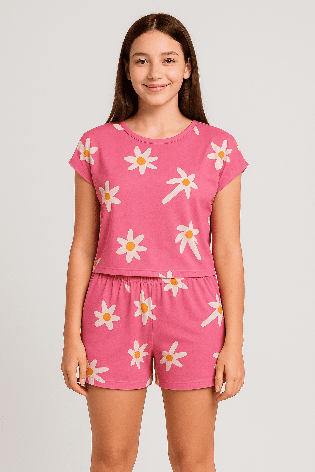 Conjunto Brandili Blusa e Short Estampado