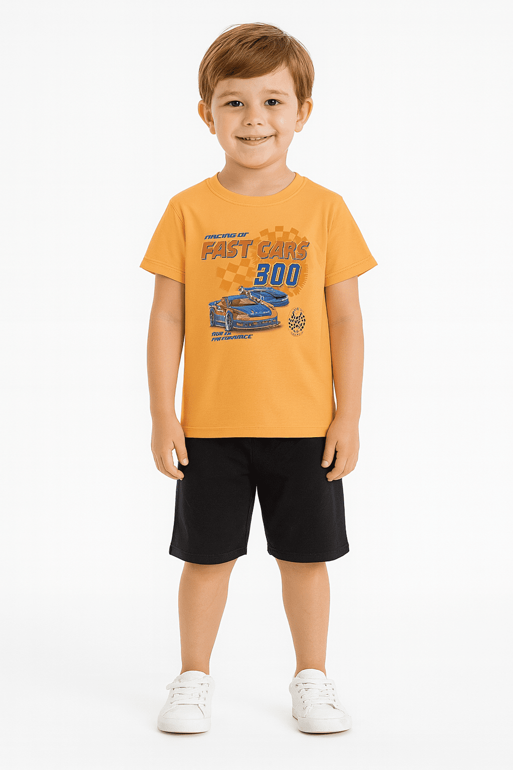 Conjunto Brandili Camiseta e Bermuda Moletinho