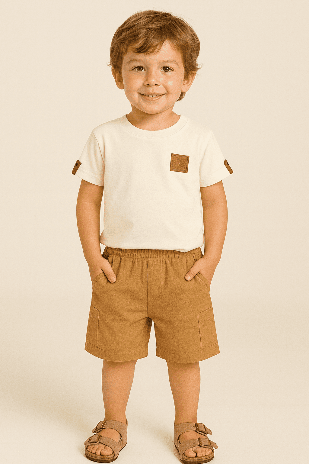 Conjunto Brandili Mundi Camiseta e Short