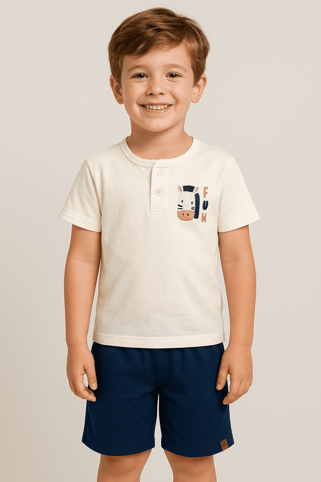 Conjunto Brandili Camiseta e Bermuda