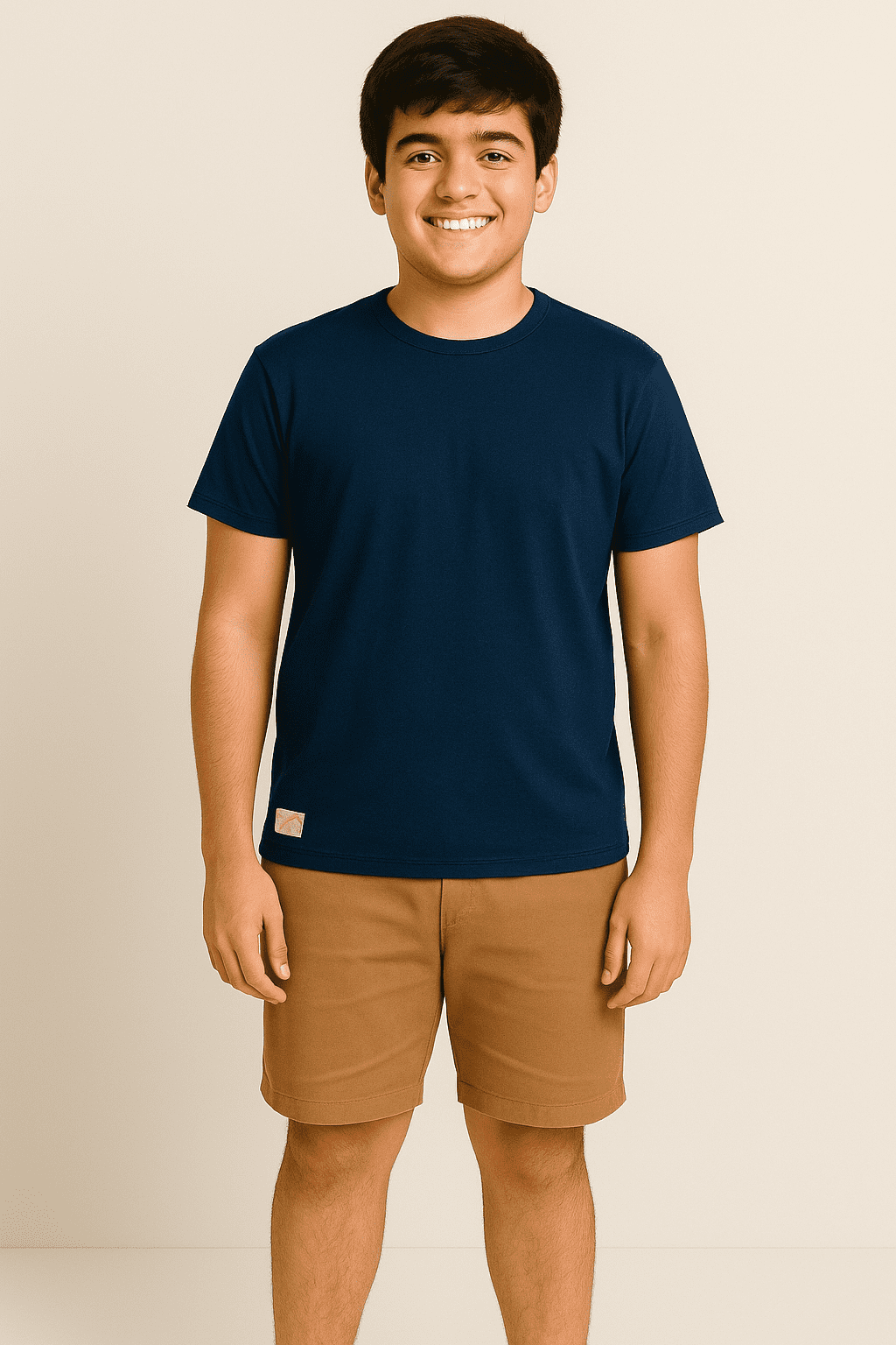 Conjunto Brandili Mundi Azul e Marrom