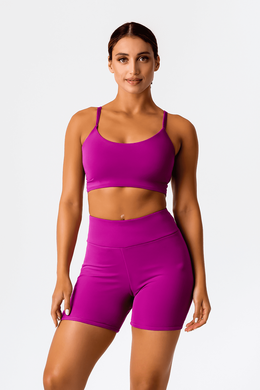 Conjuto JD Fitness Roxo