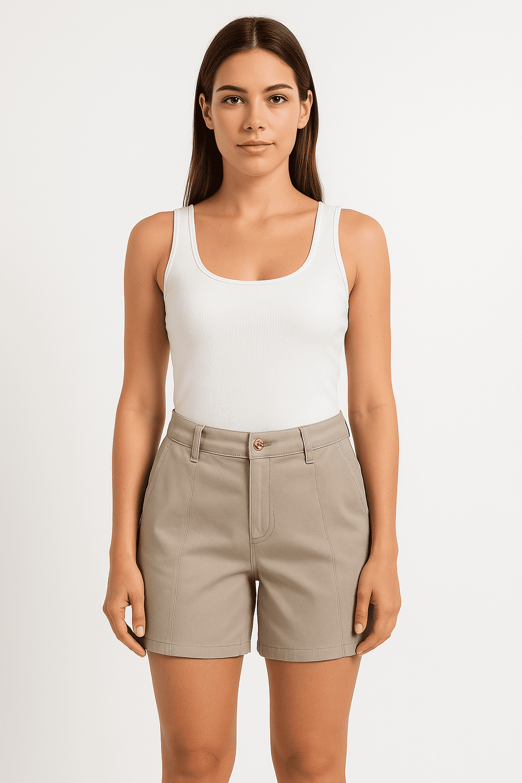 Short Jeans Diol Jeans Bege