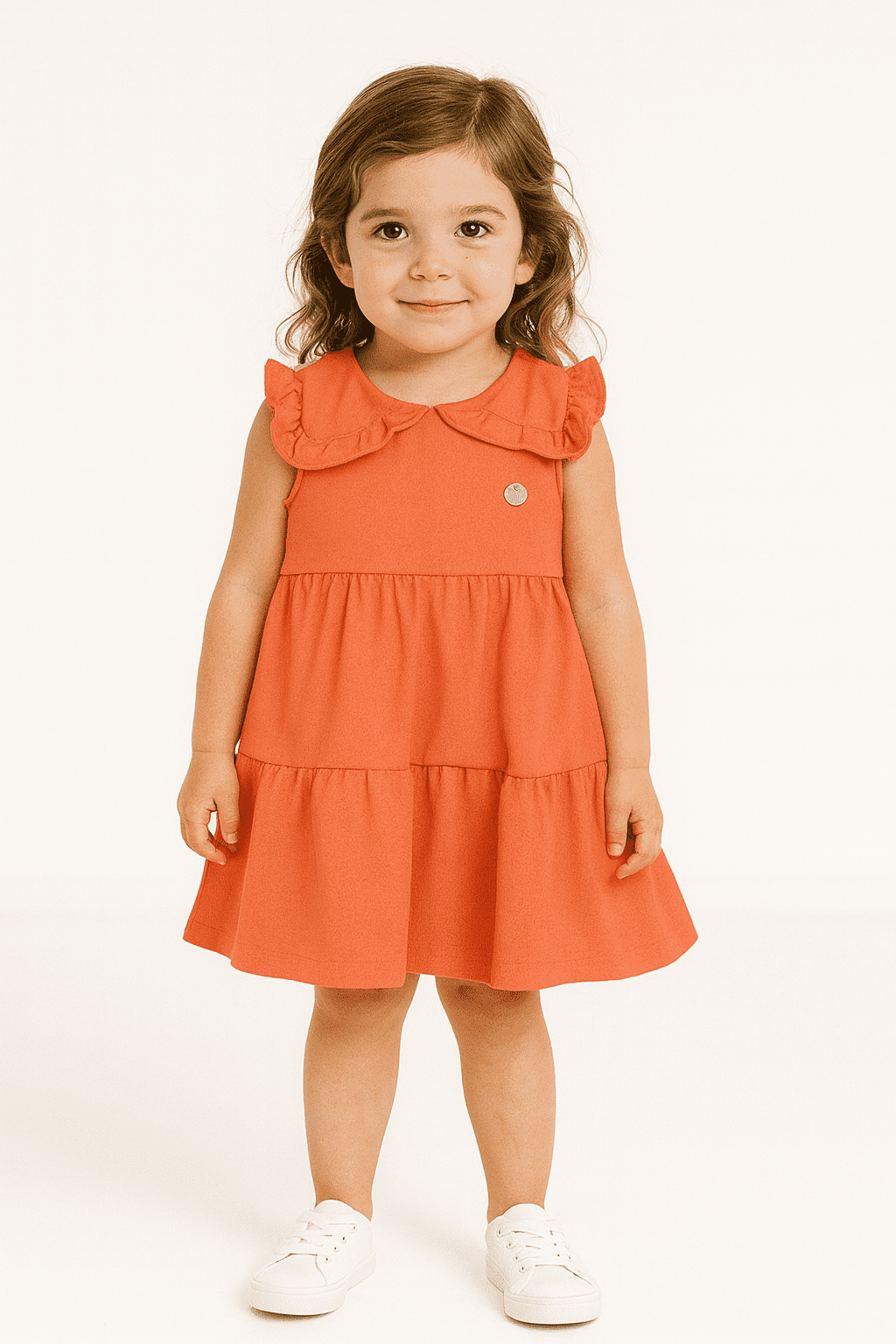 Vestido Brandili Mundi Laranja