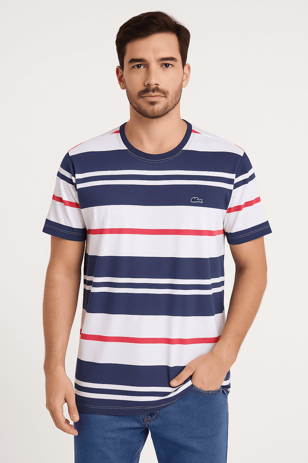 Camiseta Lacoste Listrada